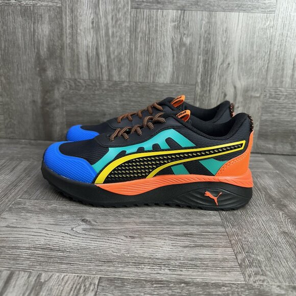 Puma Excursion Kids size 2 Multicolored Shoes - Picture 2 of 8